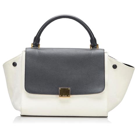 celine bicolor trapeze|Celine Medium Bicolor Trapeze .